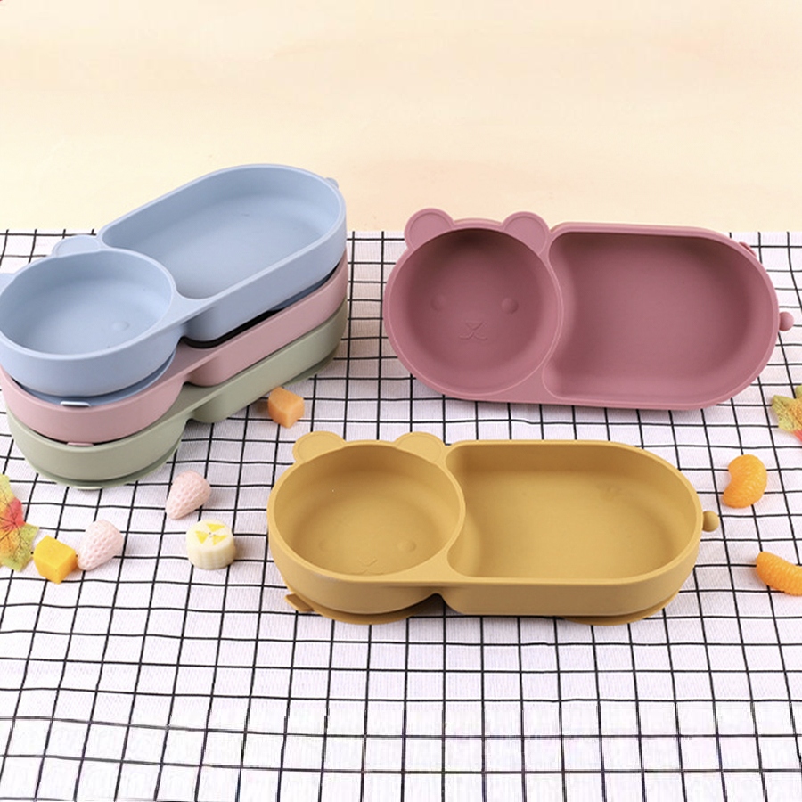 Baby Food Ingredients - Baby Silicone Suction Cup Bowl Cute