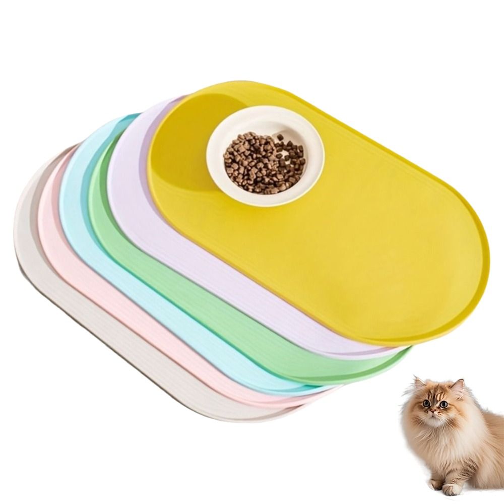 Baby Food Cat - Durable Silicone Pet Food Mat Waterproof