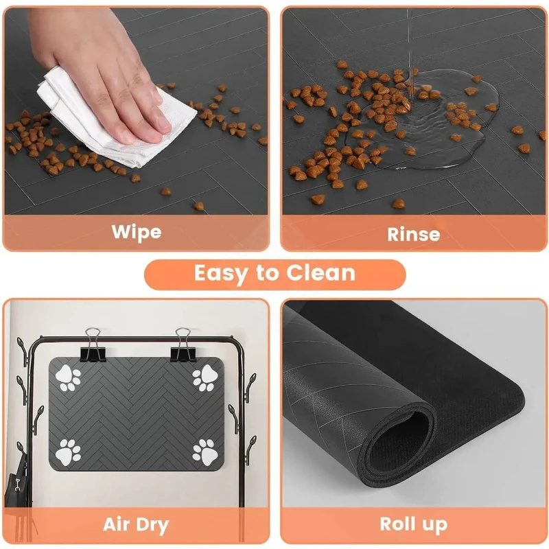 Baby Food Cat - Waterproof Non Slip Pet Feeding Mat