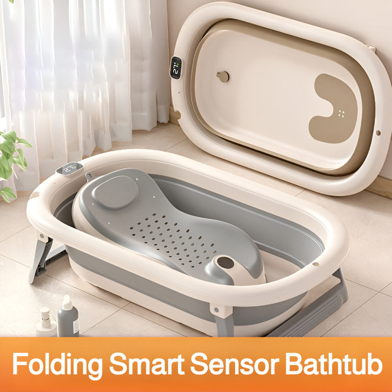 Baby Food Chair - Foldable Baby Bathtub, Safe and Portable