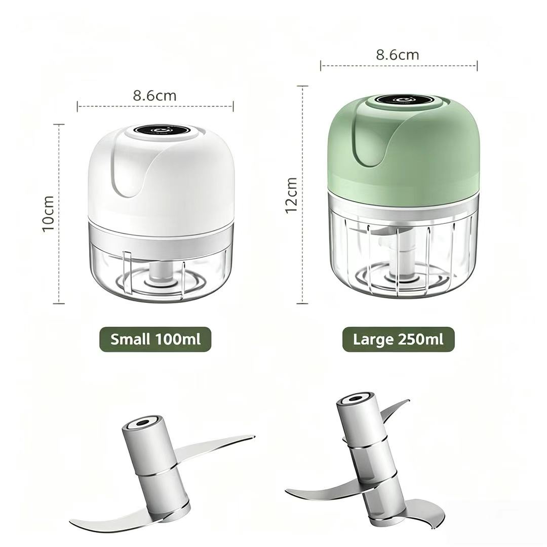 Baby 1 Year Food - 23W USB Rechargeable Electric Garlic Chopper