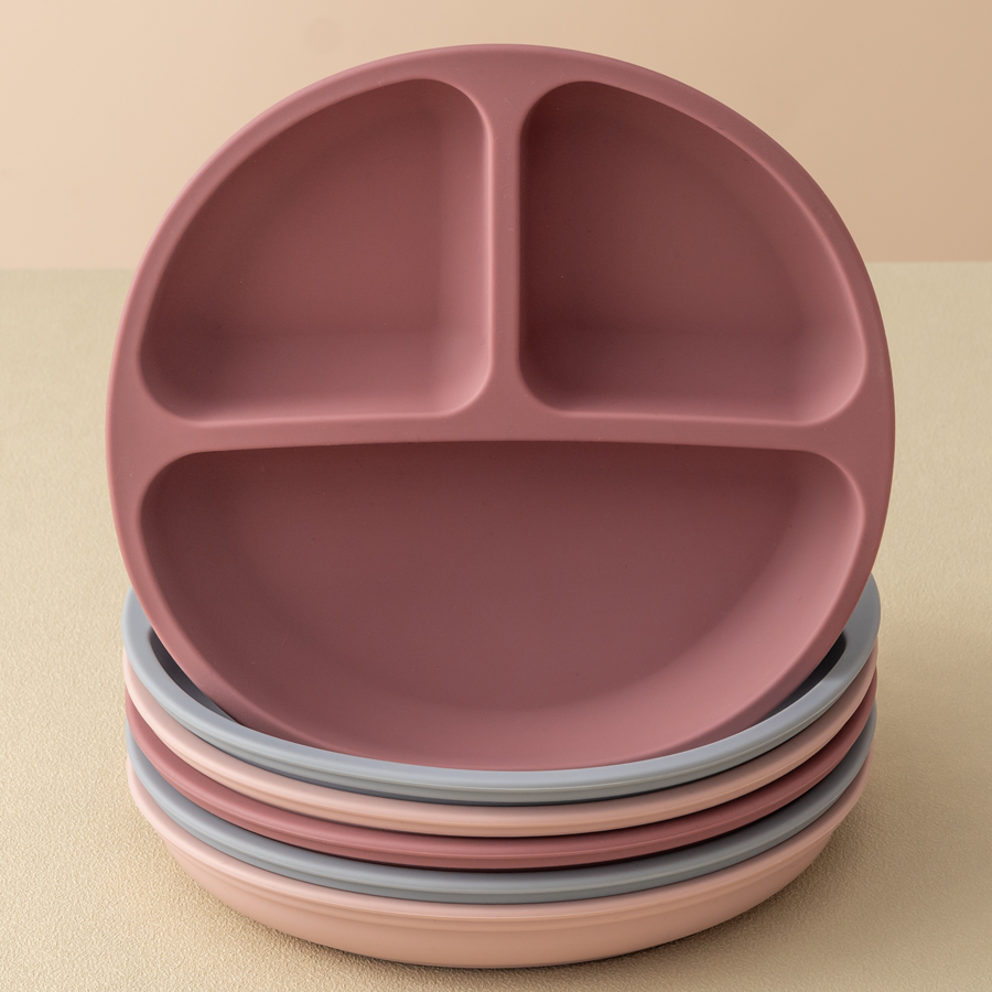 Baby Food Jars - 1PCS Baby Sucker Silicone Dining Plate