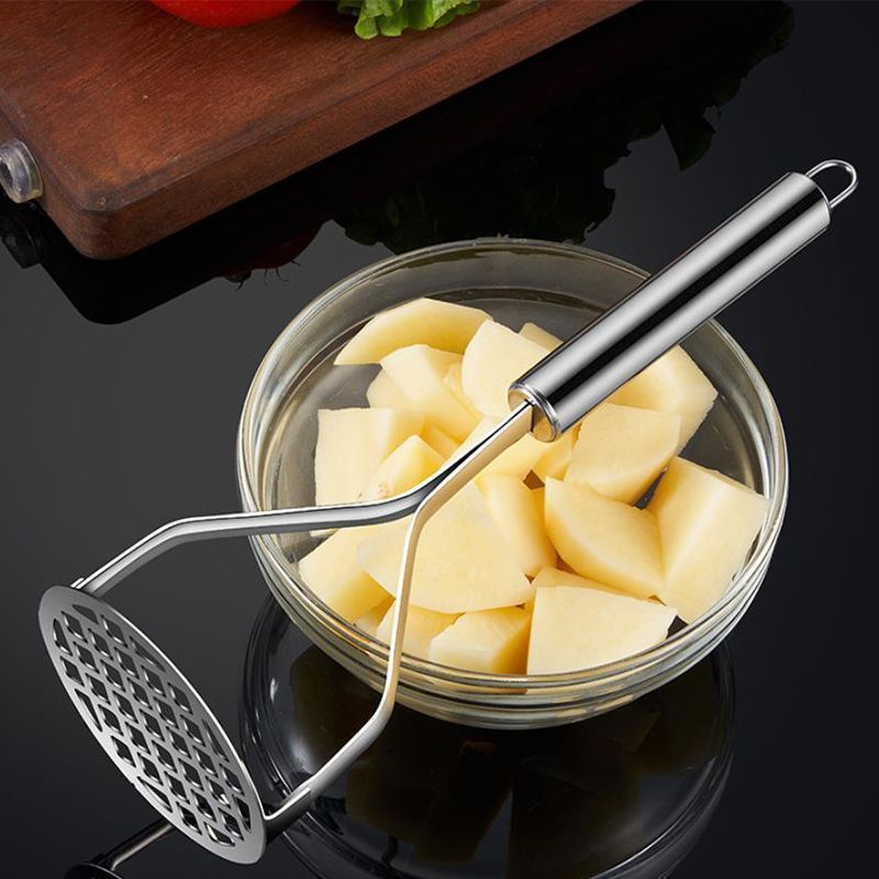 Baby Food Masher - 1pc Stainless Steel Potato Masher Manual