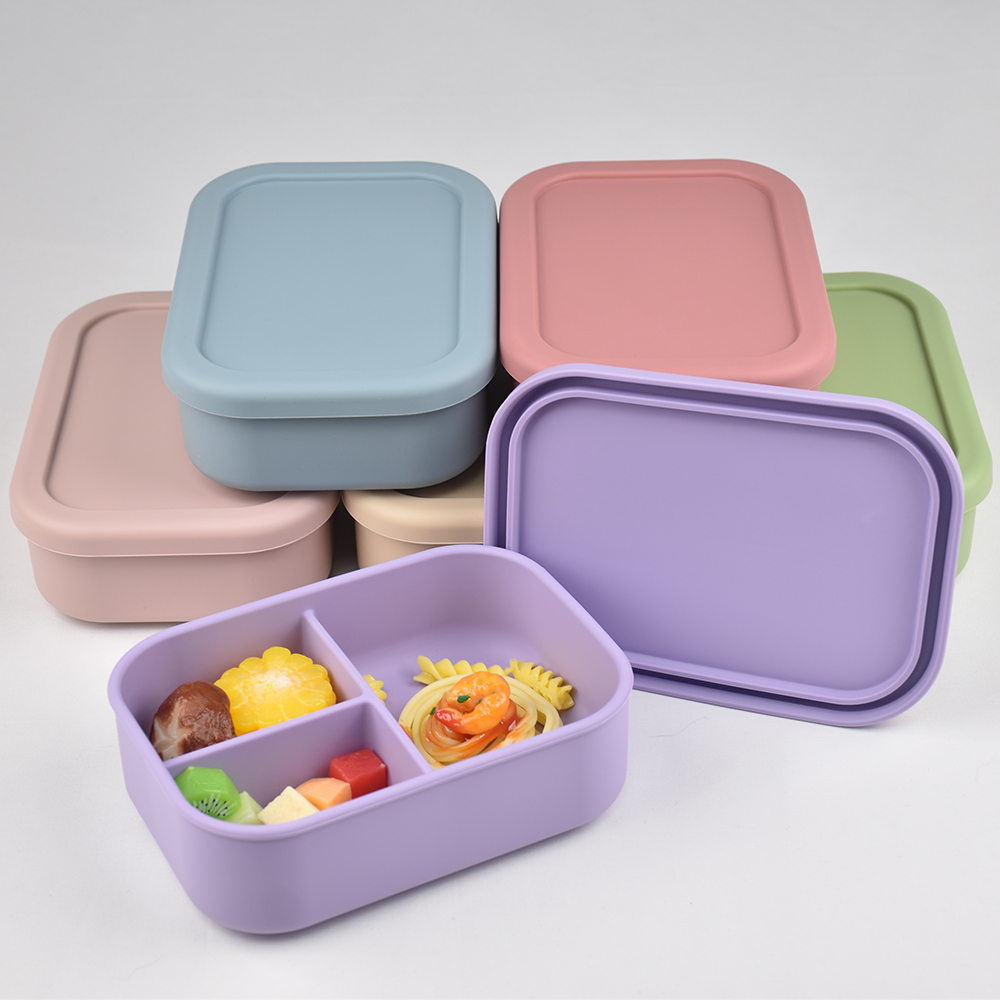 3-Compartment Food Grade Silic - Baby Food Delivery 评论和价格