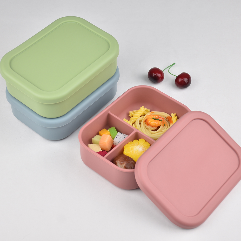3-Compartment Food Grade Silic - Baby Food Delivery 评论和价格