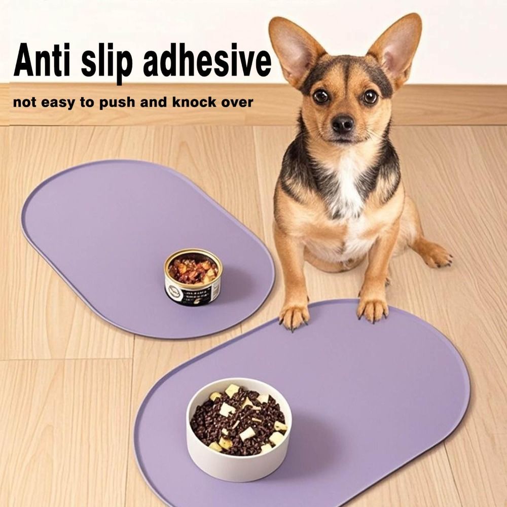 Durable Silicone Pet Food Mat  - Baby Food Cat 评论和价格