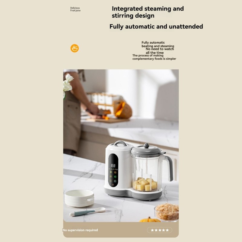 [NEW!N92R】 Automatic Baby Food - Baby Food Blender And Steamer 评论和价格