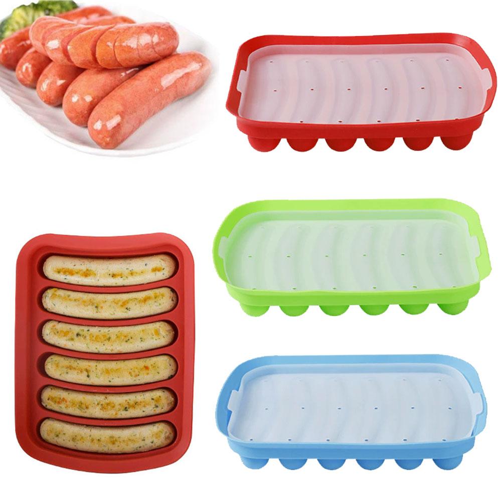 DIY Grade Silicone Sausage Mol - Baby Food Dogs 评论和价格