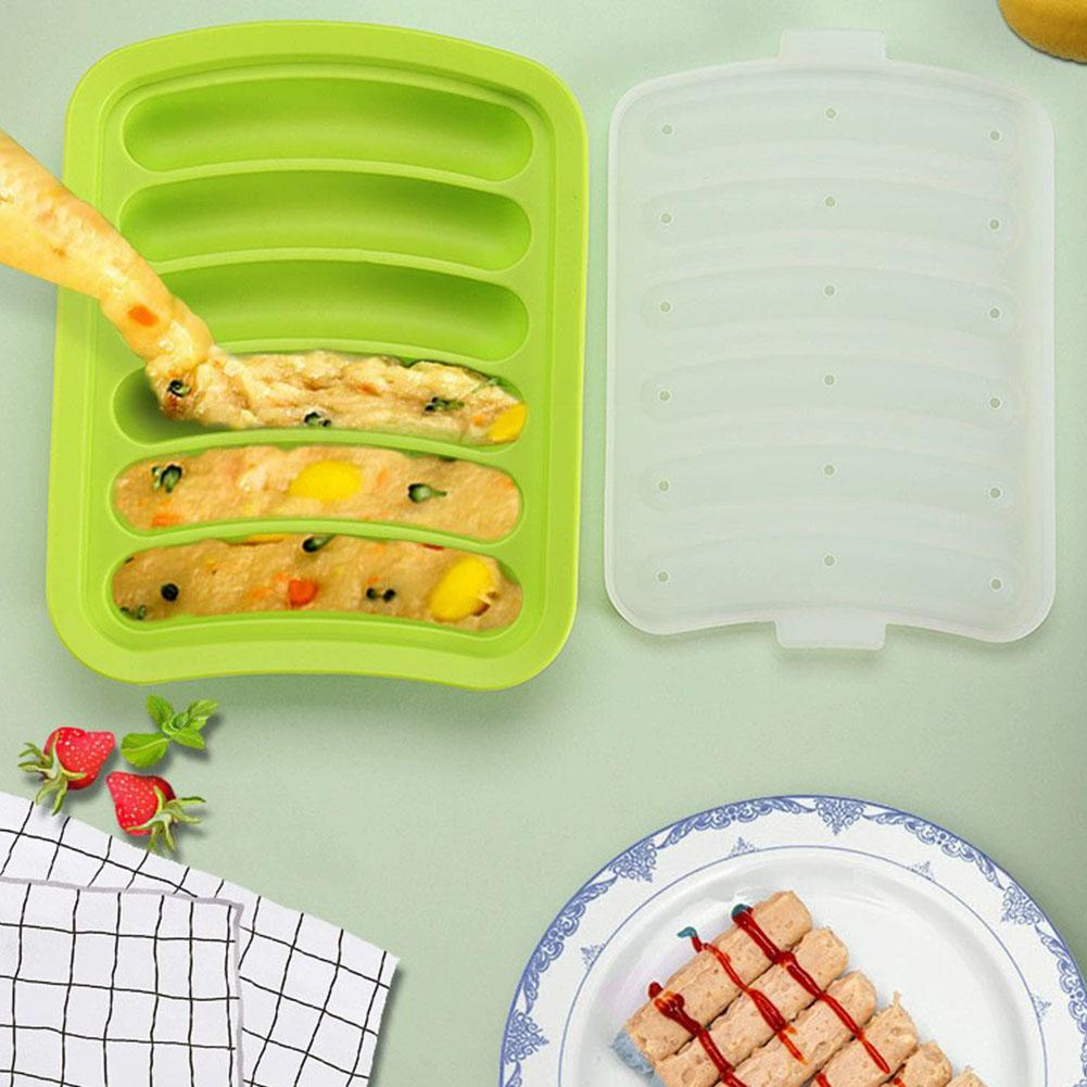 DIY Grade Silicone Sausage Mol - Baby Food Dogs 评论和价格