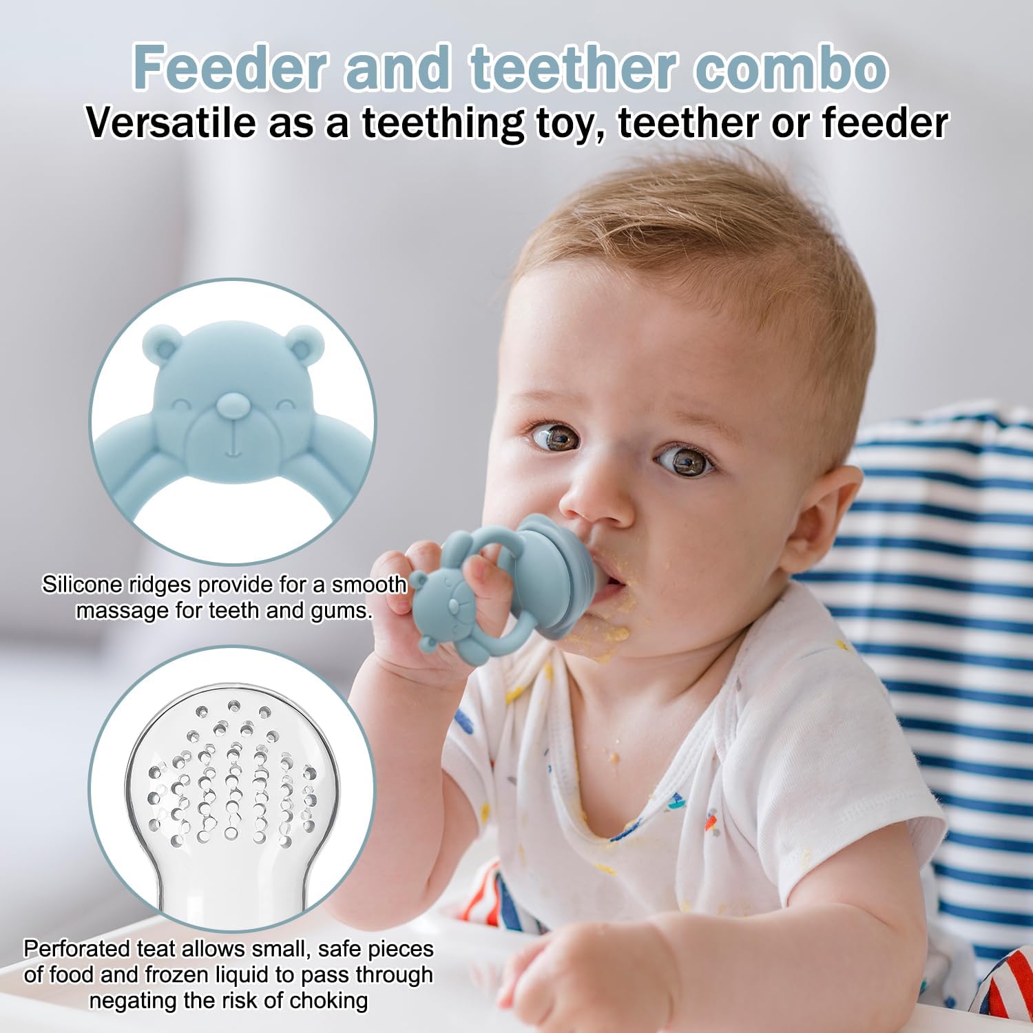 Baby Fruit & Food Feeder Pacif - Baby 1 Year Food 评论和价格