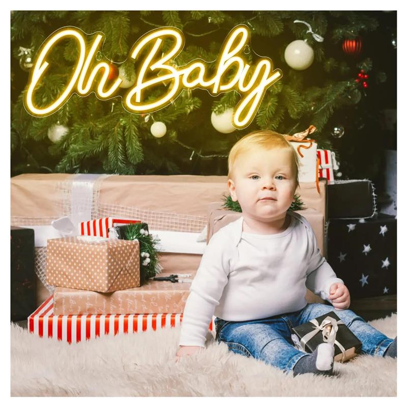 Oh Baby Neon Signs For Wall De - Baby Food In Restaurant 评论和价格