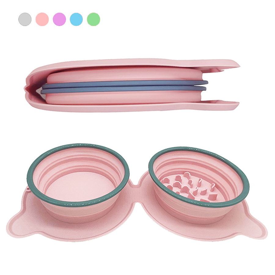 Foldable Silicone Pet Bowls No - Baby Food Cat 评论和价格