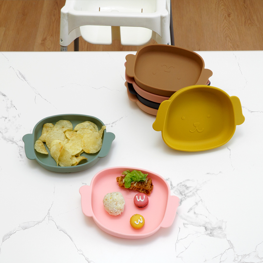 Baby Food Grade Silicone Dish  - Baby Food Dogs 评论和价格