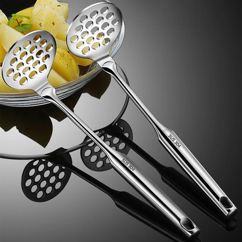 Potato Masher Stainless Steel  - Baby Food Masher 评论和价格