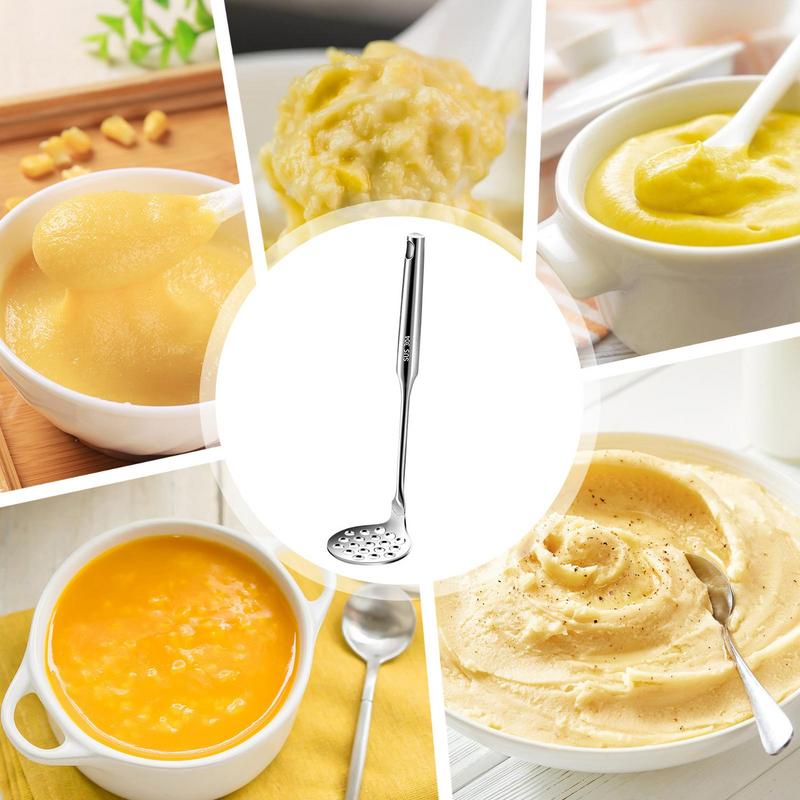 Potato Masher Stainless Steel  - Baby Food Masher 评论和价格