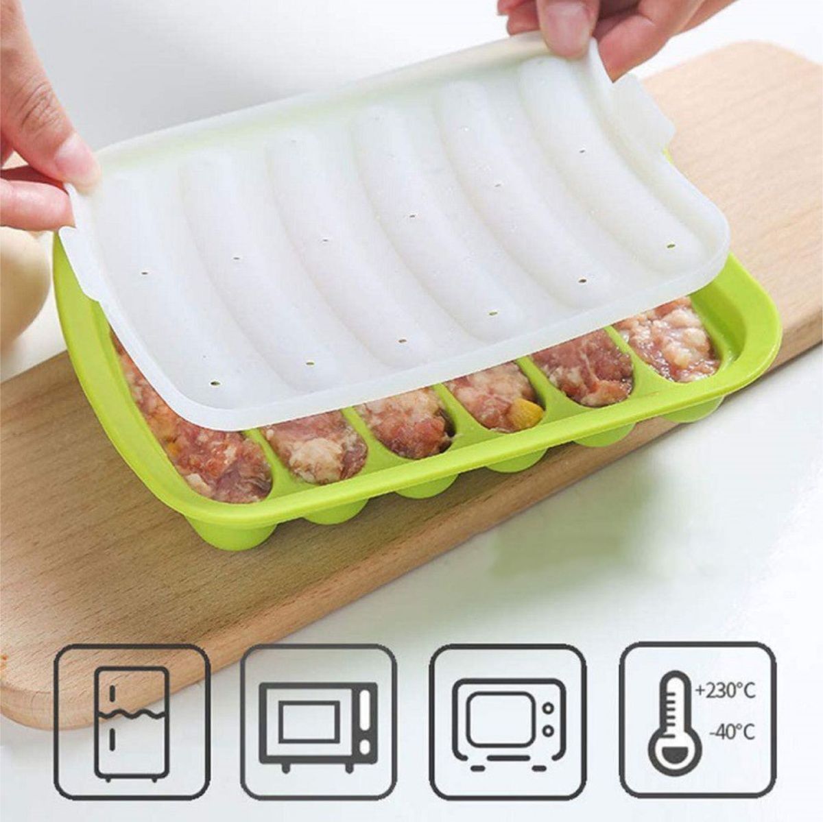 Food Grade Silicone Sausage Mo - Baby Food Dogs 评论和价格