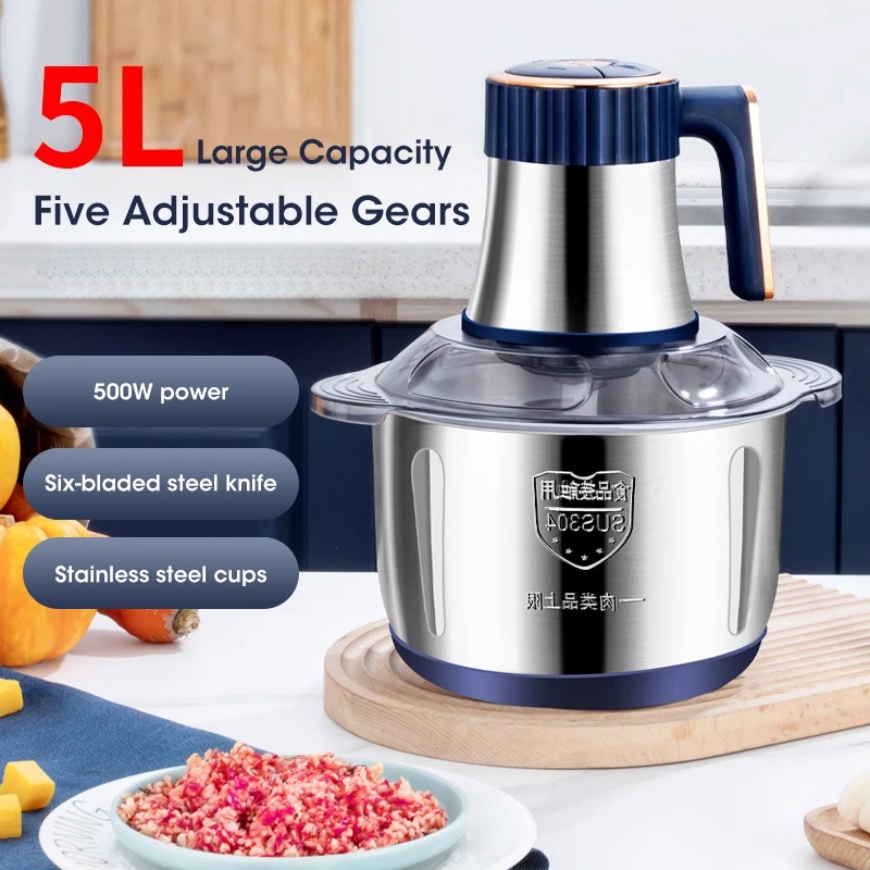 5L Electric Meat Grinders 304  - Baby Food Masher 评论和价格