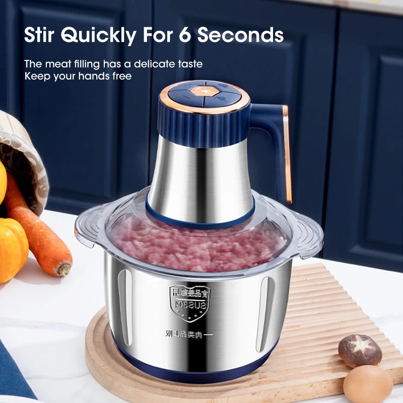 5L Electric Meat Grinders 304  - Baby Food Masher 评论和价格