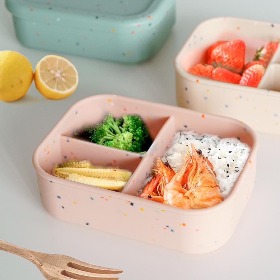 1PCS Microwave Lunch Box Silic - Baby Food Delivery 评论和价格