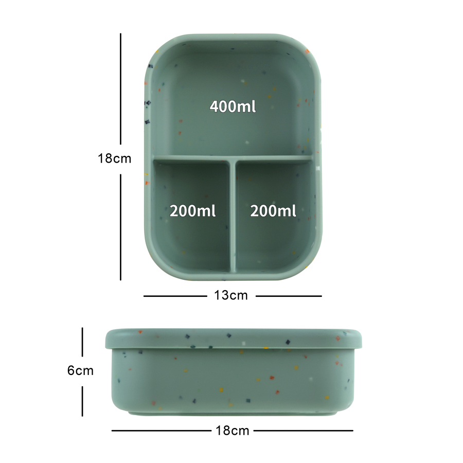 1PCS Microwave Lunch Box Silic - Baby Food Delivery 评论和价格