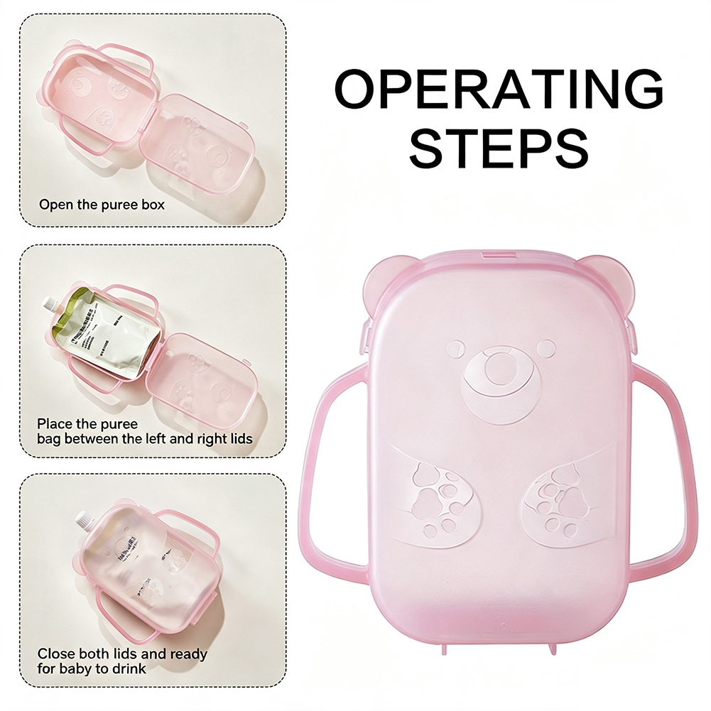 Squeeze Proof Pouch Holder Foo - Baby Food Delivery 评论和价格