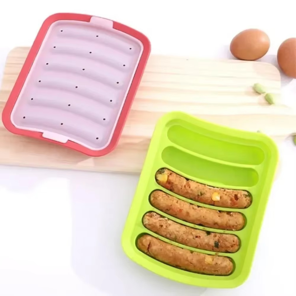 DIY Grade Silicone Sausage Mol - Baby Food Dogs 评论和价格