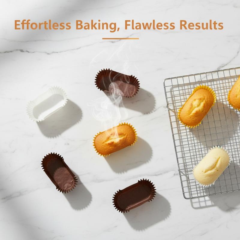 1000 Pcs Loaf Paper Liner Baki - Baby Food Catering 评论和价格