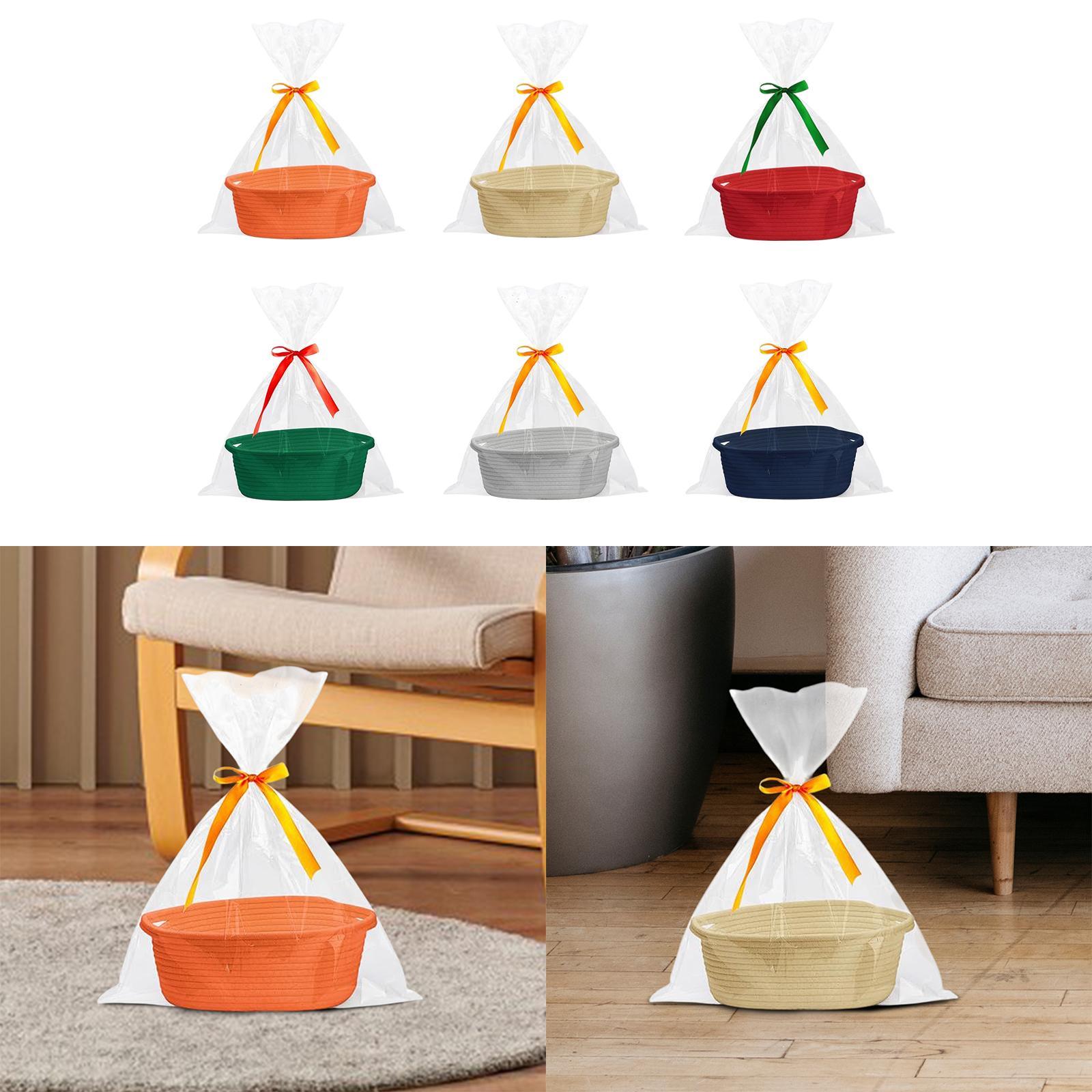 Cotton Rope Basket Multiuse Po - Baby Food Dogs 评论和价格