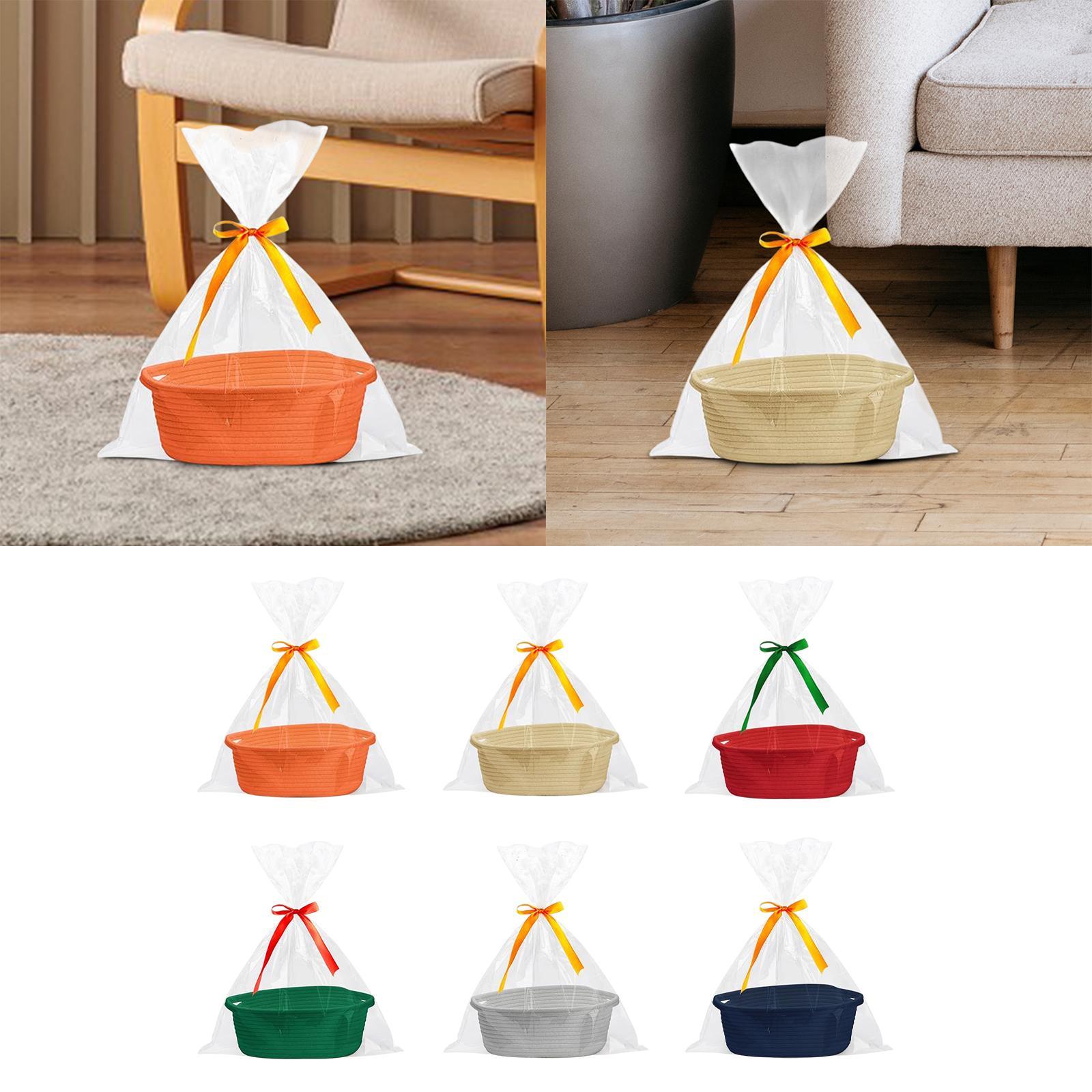Cotton Rope Basket Multiuse Po - Baby Food Dogs 评论和价格