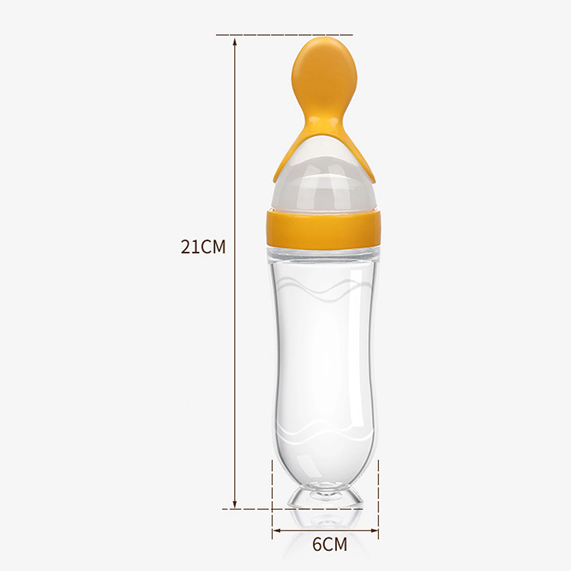 Squeezing Feeding Bottle Silic - Baby Food Jars 评论和价格