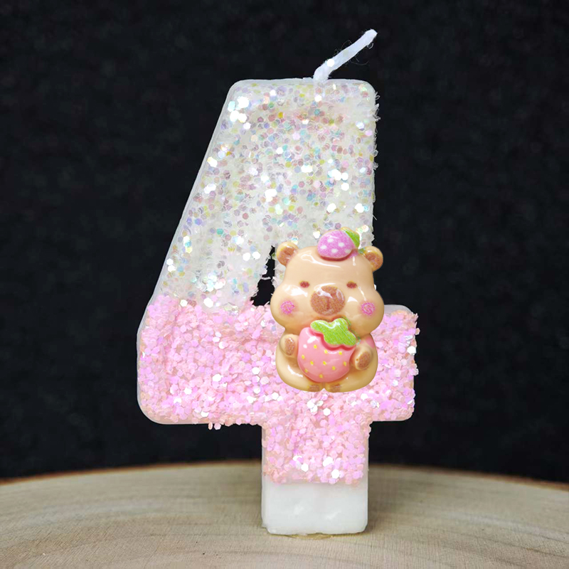 New Capybara Candles Cake Deco - Baby 1 Year Food 评论和价格