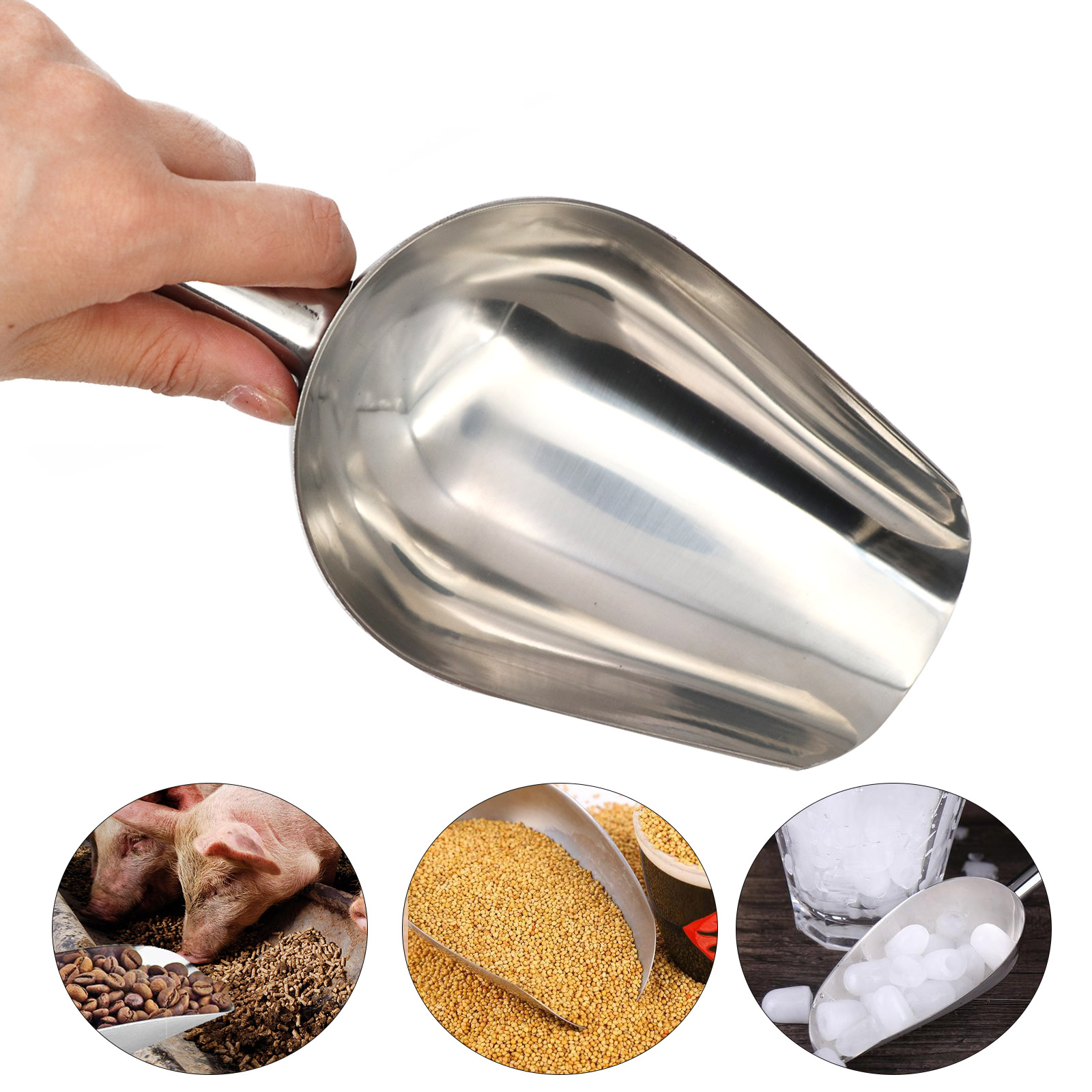 Pet Food Shovel Stainless Stee - Baby Food Cat 评论和价格