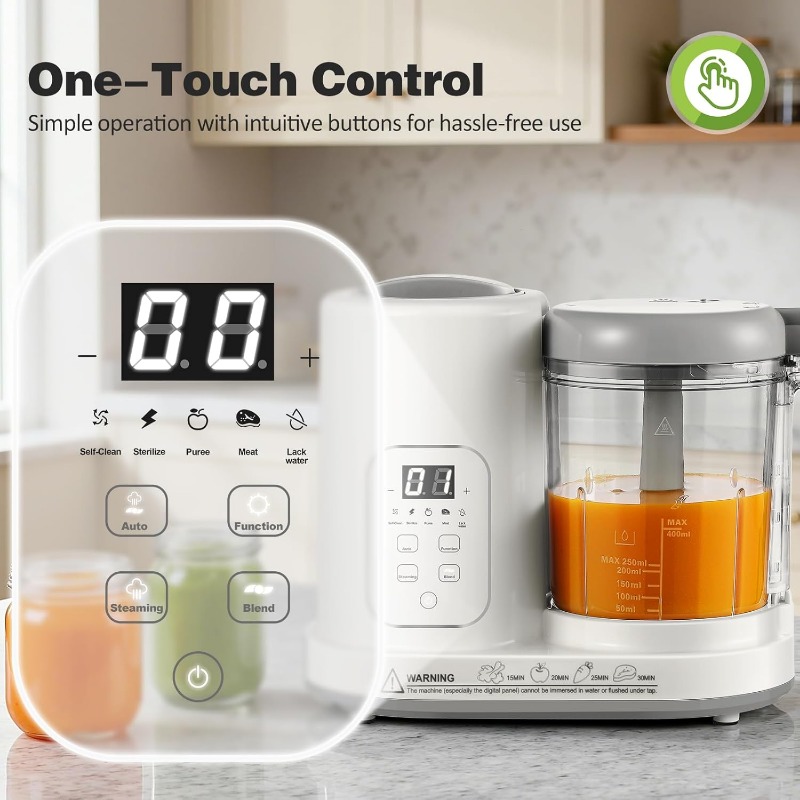 Baby Food Maker Steamer Blende - Baby Food Blender And Steamer 评论和价格