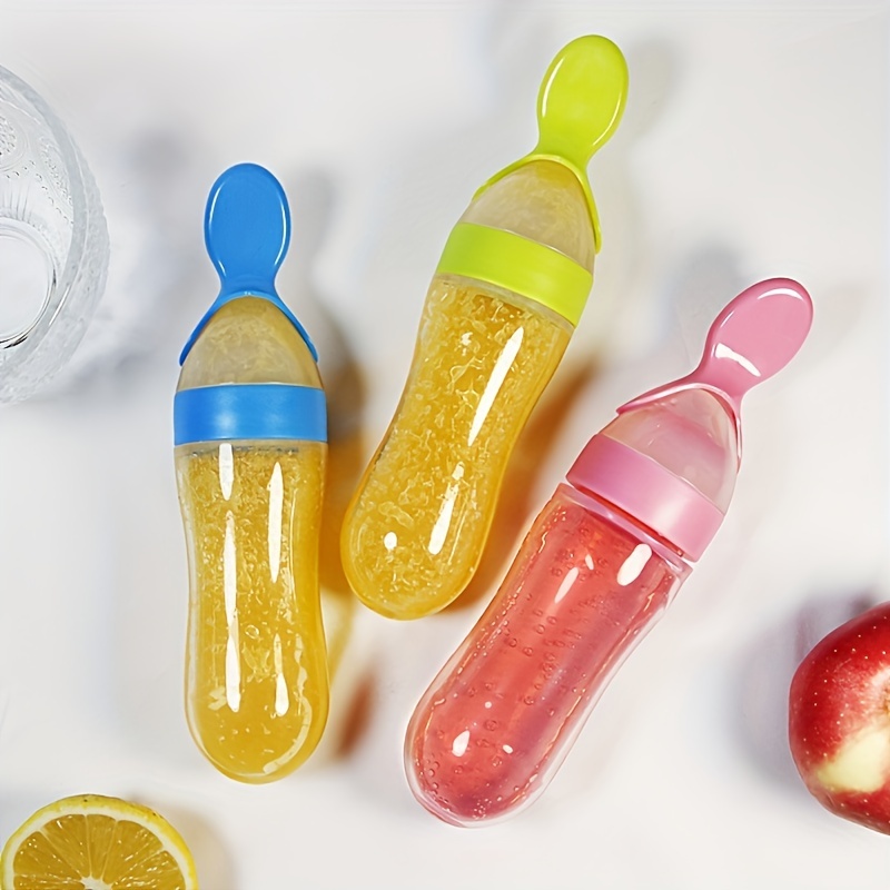 Baby Feeding Silicone Bottle w - Baby Food Jars 评论和价格