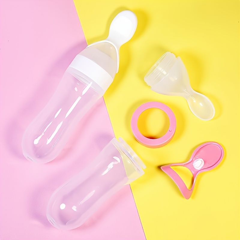 Baby Feeding Silicone Bottle w - Baby Food Jars 评论和价格