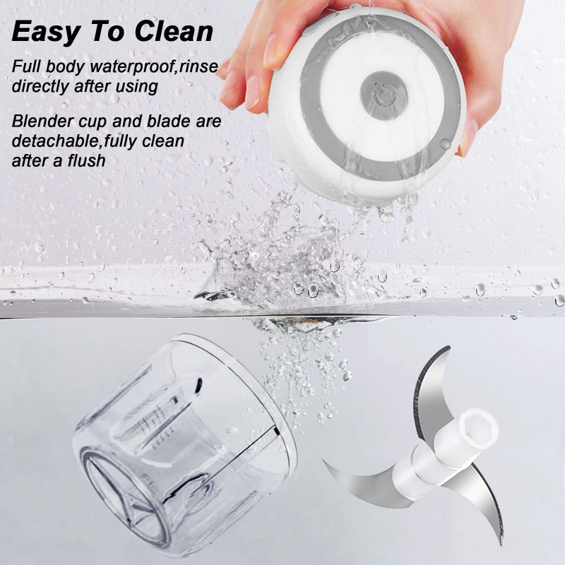250ML Electric Garlic Grinder  - Baby Food Masher 评论和价格