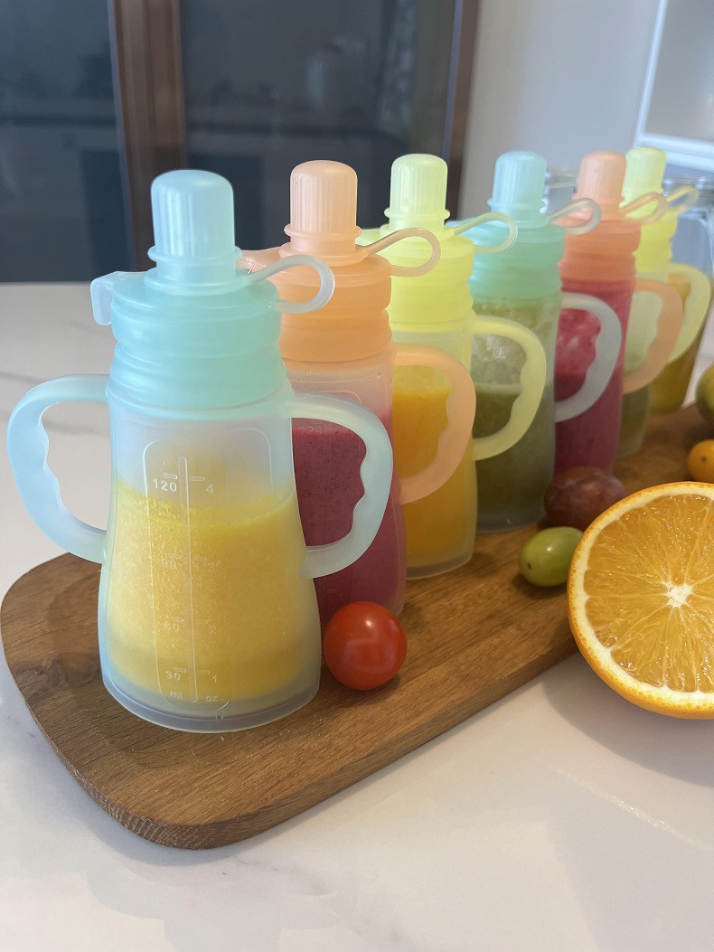 New Reusable Silicone Breast M - Baby Food Delivery 评论和价格