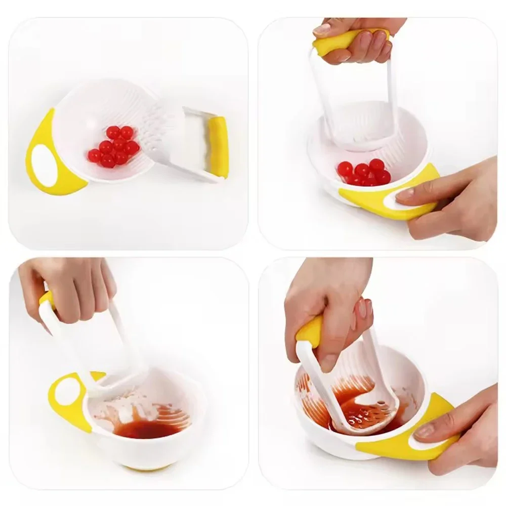 Masher Bowl Mash and Serve 2pc - Baby Food Masher 评论和价格