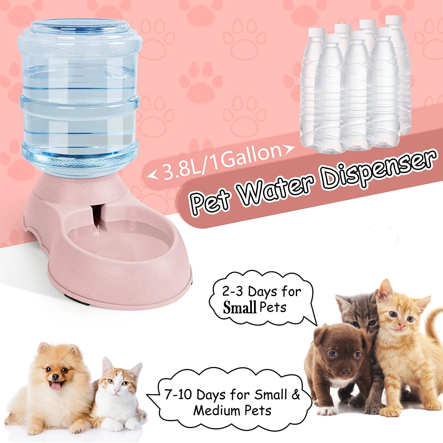 Automatic Water Dispenser Larg - Baby Food Cat 评论和价格