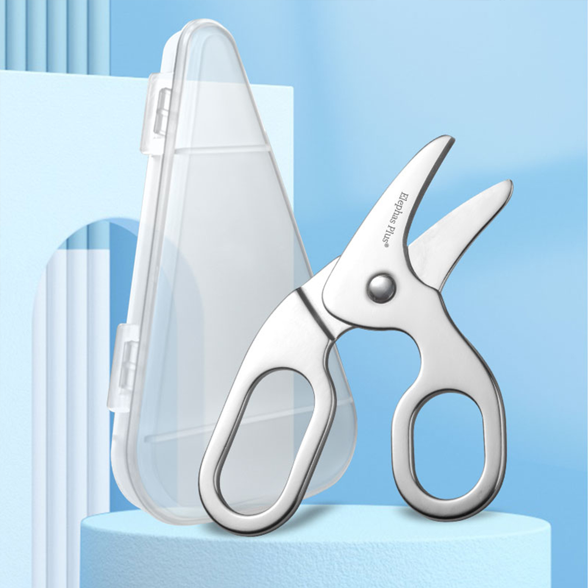 Safety Baby Food Scissors - Fo - Baby Food Grade 评论和价格