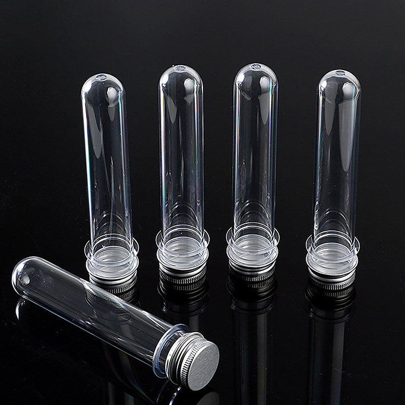 1/5Pcs Plastic Lab Test Tubes  - Baby Food Jars 评论和价格