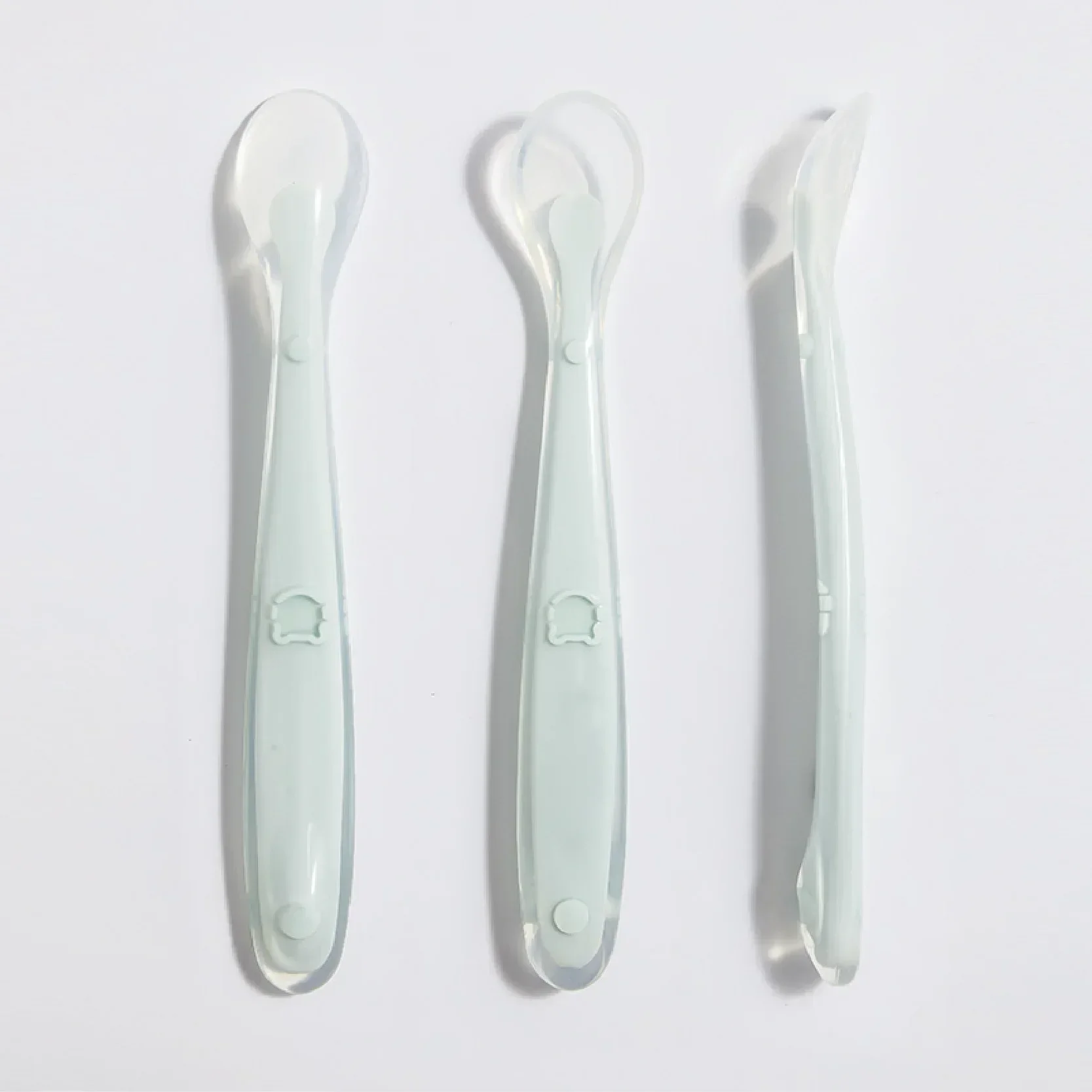 Soft Silicone Baby Spoon Toddl - Baby Food Diet 评论和价格