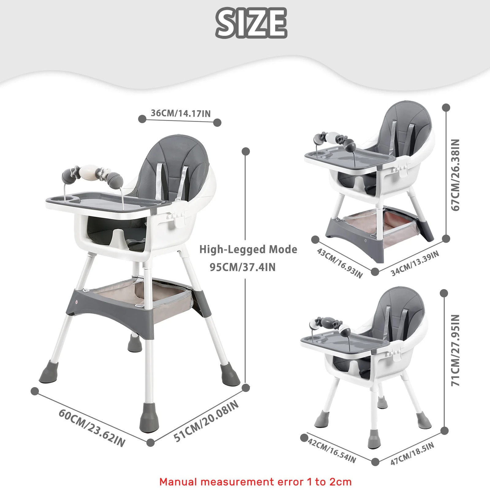 Adjustable Baby High Chair – C - Baby Food Chair 评论和价格