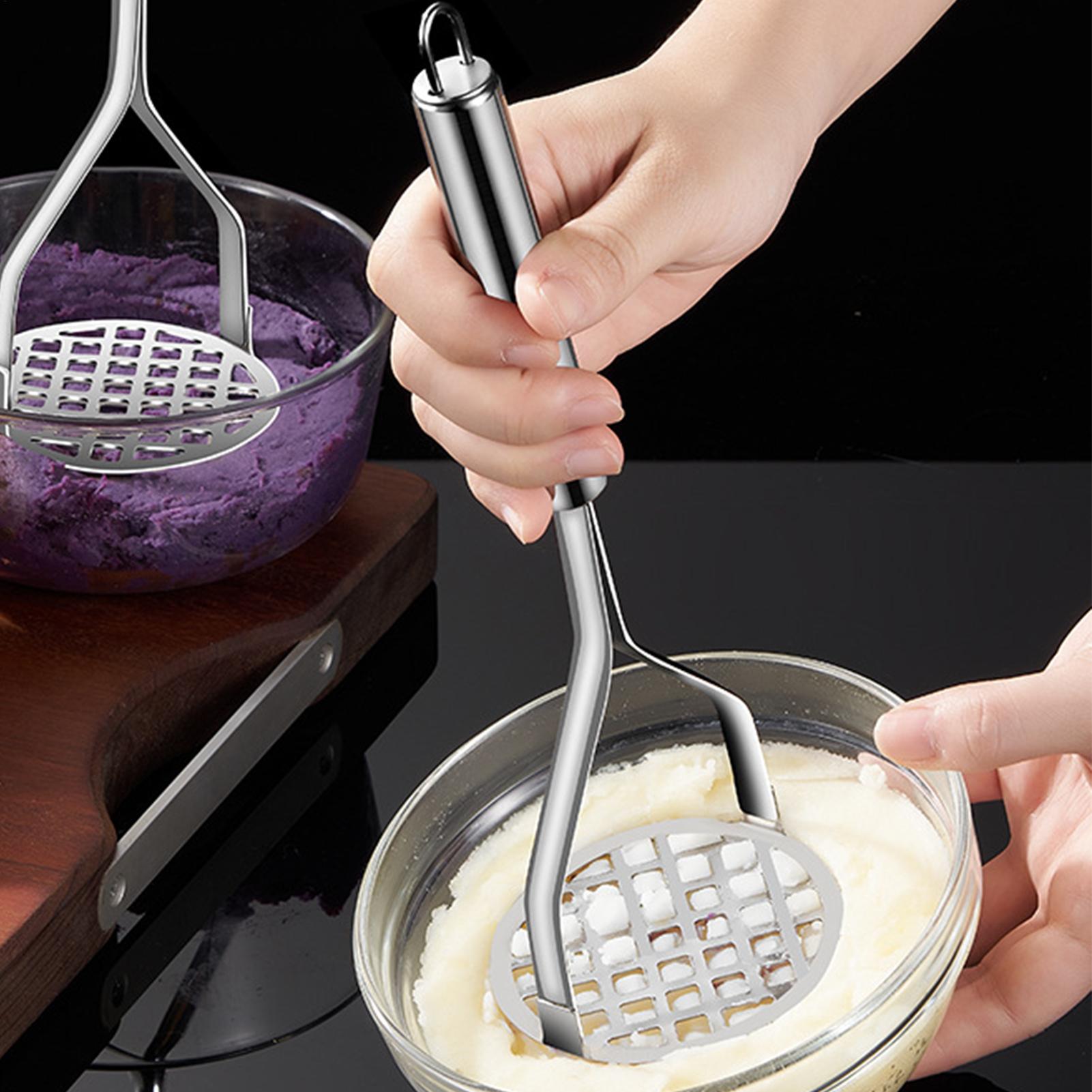 Stainless Steel Potato Masher  - Baby Food Masher 评论和价格