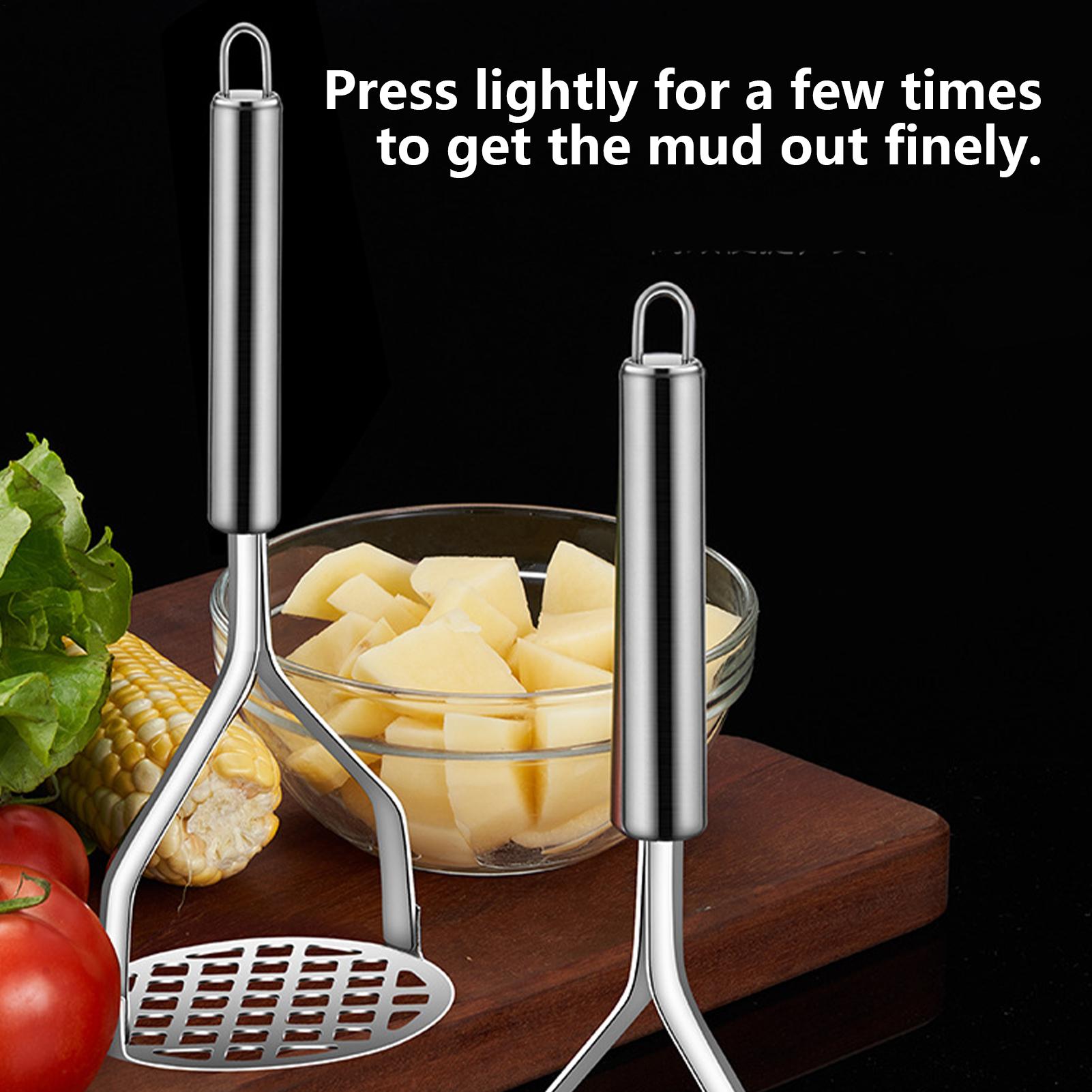 Stainless Steel Potato Masher  - Baby Food Masher 评论和价格