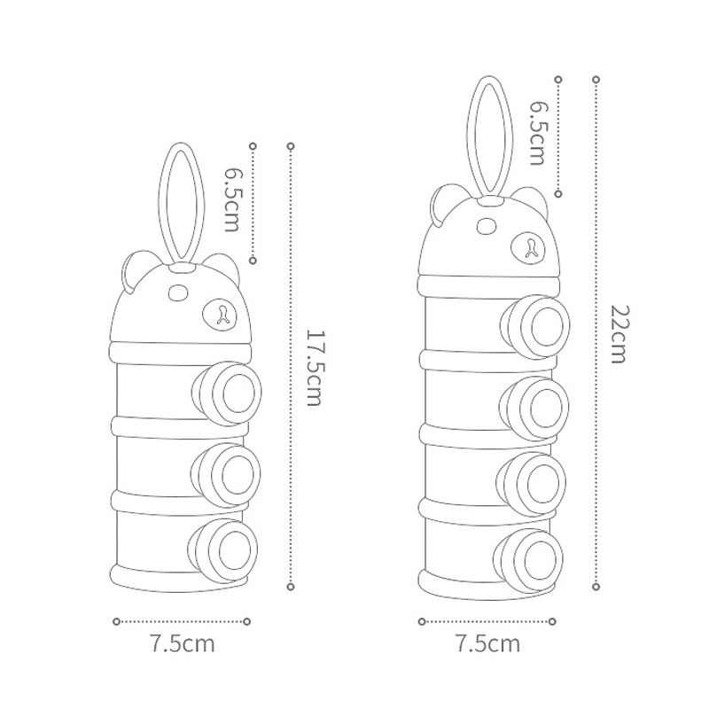 Storage Three/Four Tier Portab - Baby Food Delivery 评论和价格