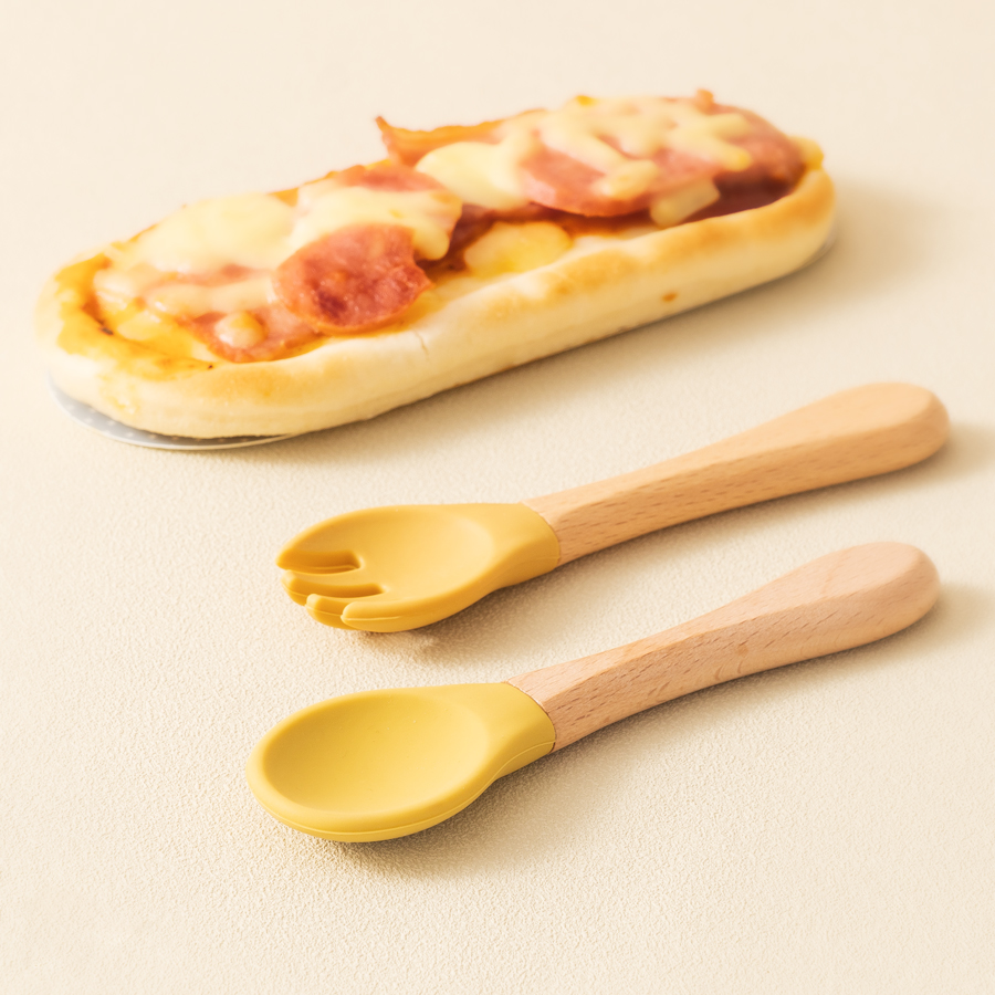 2PCS Baby Learning Spoons Uten - Baby Food Diet 评论和价格