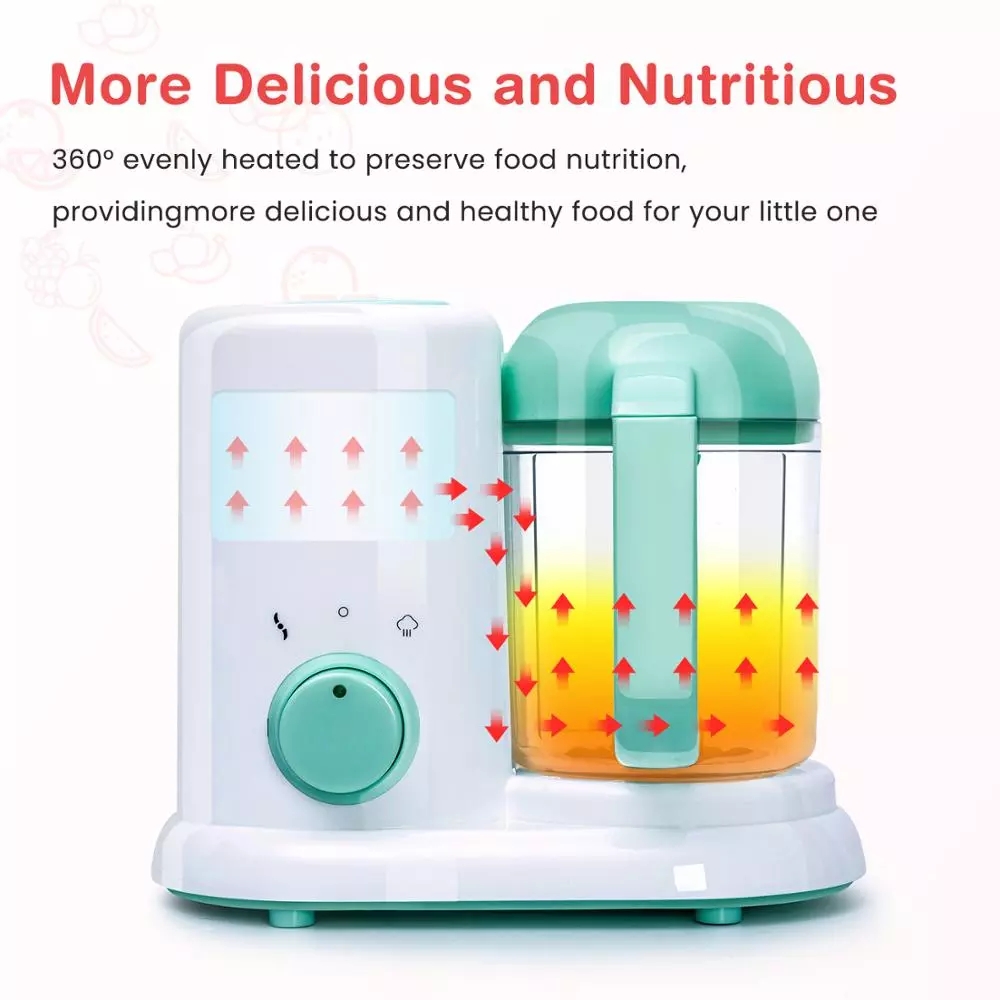 2023 New Baby Feeding Food Mak - Baby Food Blender And Steamer 评论和价格