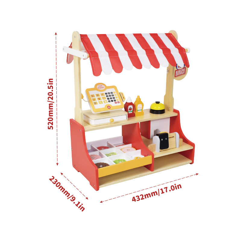 Children Toy Puzzle Wood Hambu - Baby Food In Restaurant 评论和价格