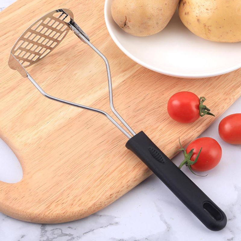 Stainless Steel Potato Pusher  - Baby Food Masher 评论和价格